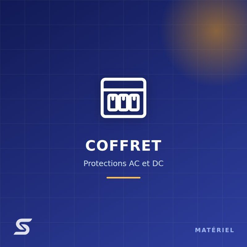 Coffret AC 6 kVA mono 32 A 300 mA 230 V Coffret AC 6 kVA mono 32 A 300 mA 230 V