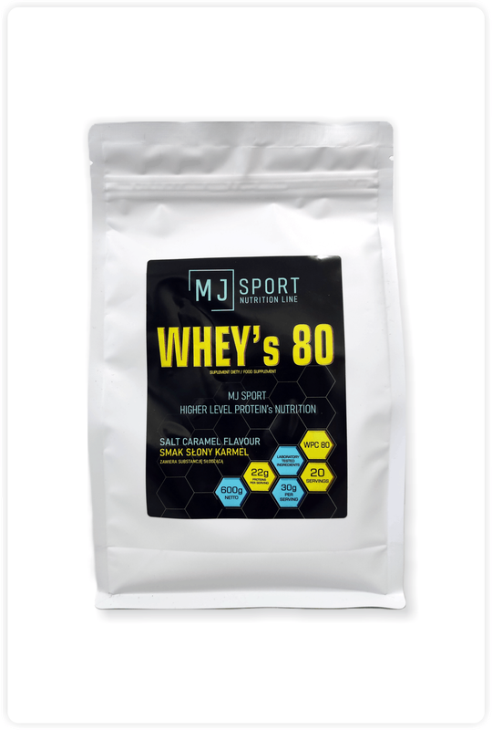 WHEY'S 80 słony karmel