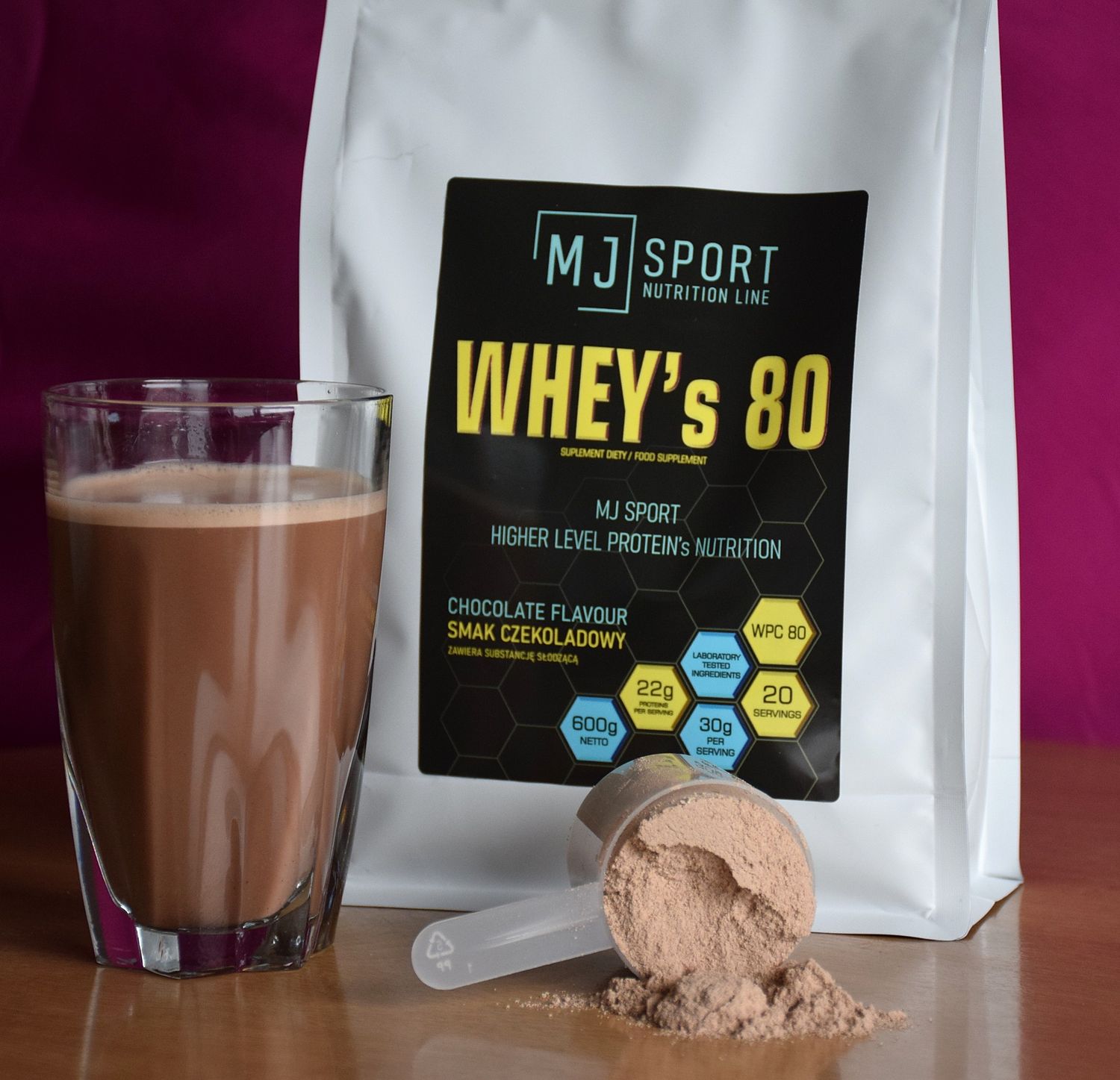 WHEY'S 80 czekolada