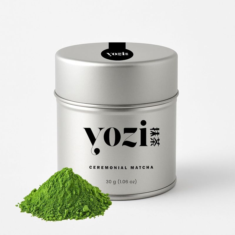 Yozi Premium Ceremonial Matcha Tee Pulver 30g, Pestizidfrei