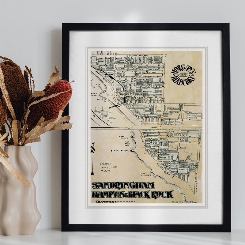 Vintage Hampton, Sandringham &amp; Black Rock