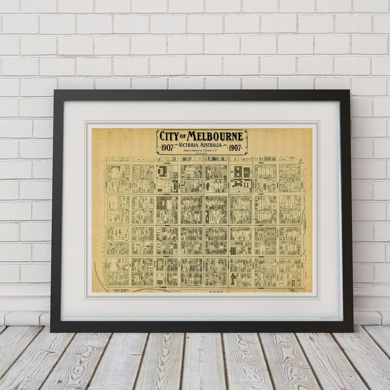 Historical 1907 Melbourne