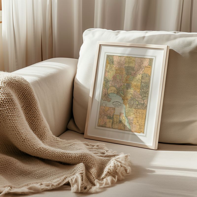 Historical Melville Melbourne &amp; Suburbs Map