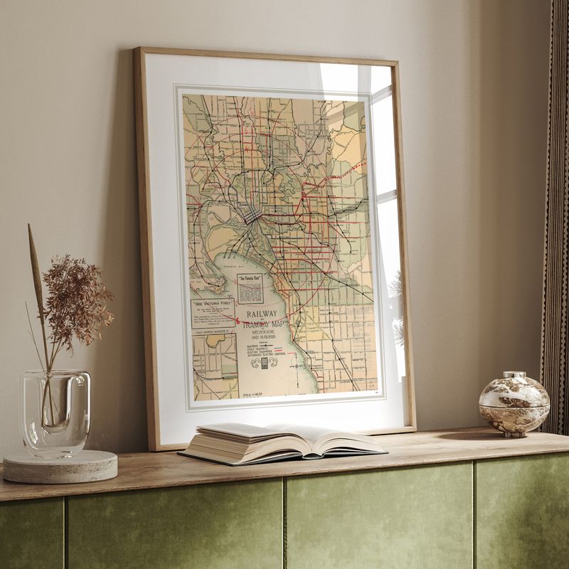 Historical Railway &amp; Tramway Melbourne &amp; Suburbs