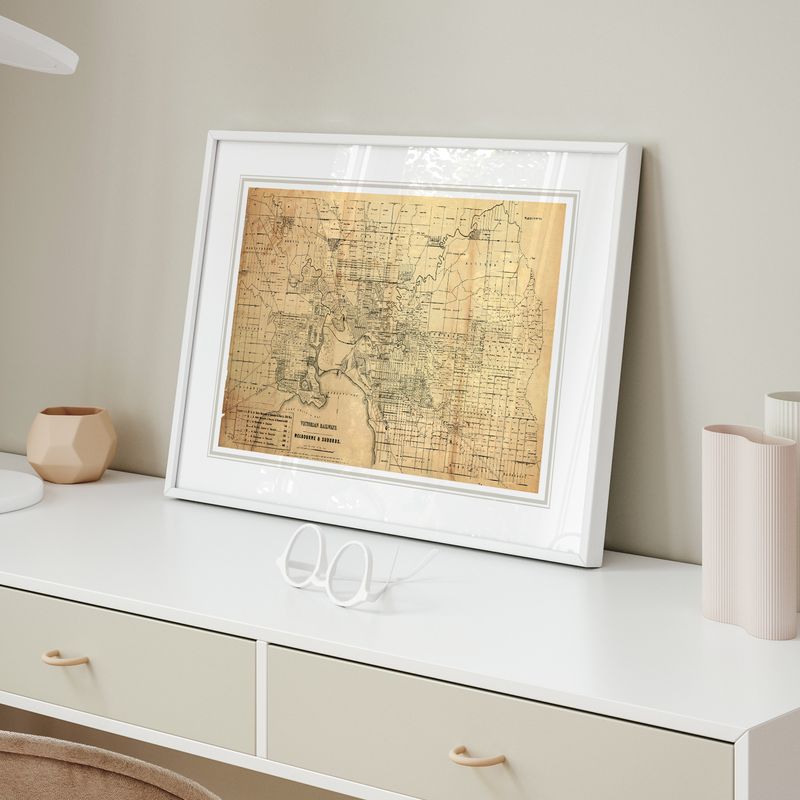 Historical Melbourne &amp; Suburbs Railways