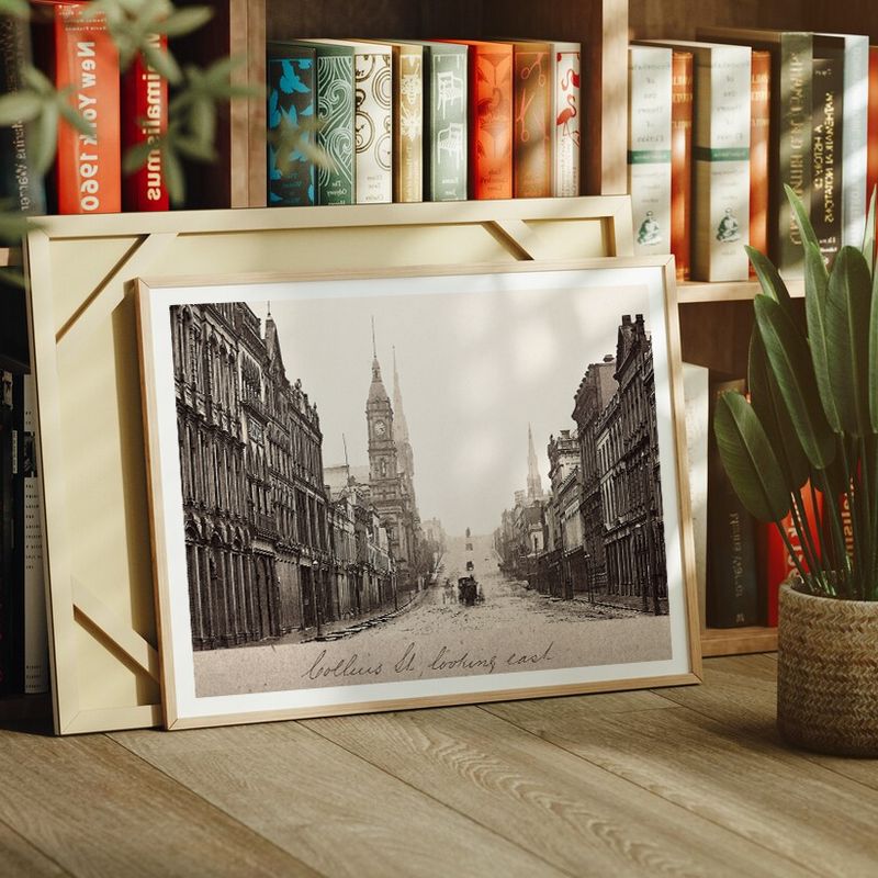 Collins Street Looking East (colour options) - Photographic Print