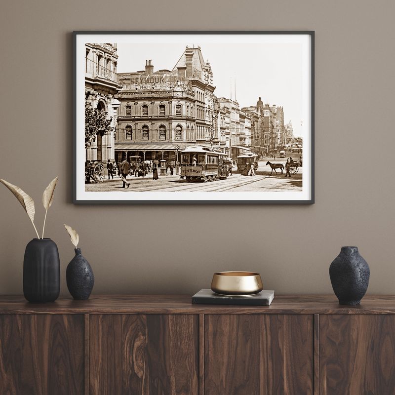 Collins Street (colour options) - Photographic Print