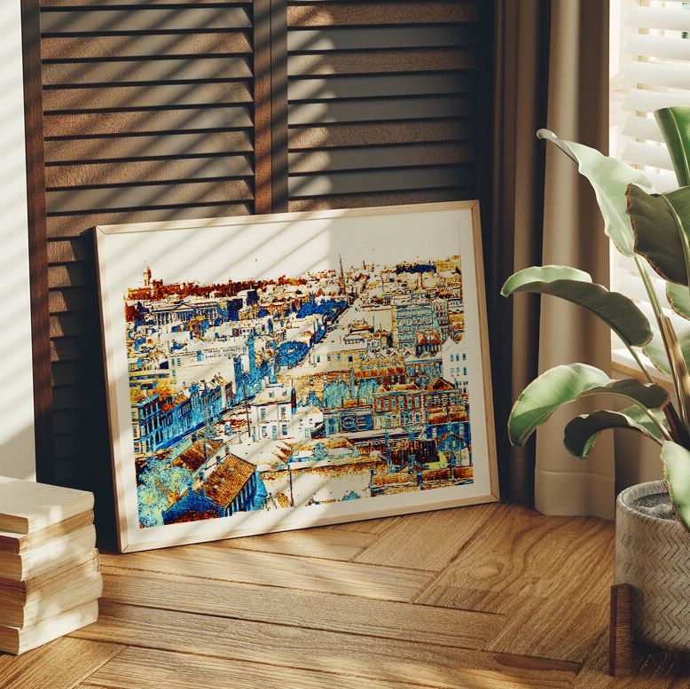 Melbourne Montage (colour) - Photographic Print