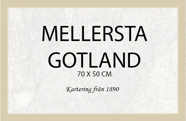 Gotland Mellersta - affisch Gotland Mellersta - affisch