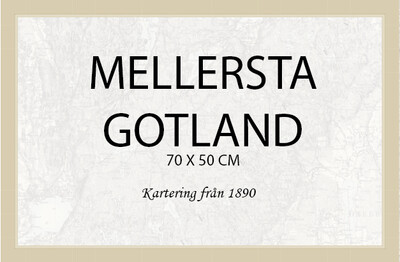 Gotland Mellersta - affisch Gotland Mellersta - affisch