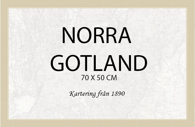 Gotland Norra - affisch Gotland Norra - affisch