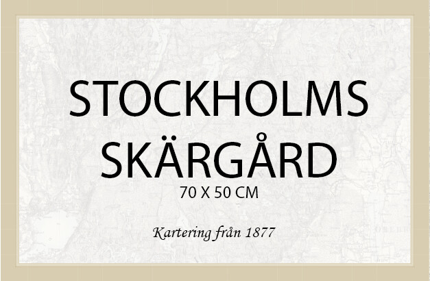 Stockholms Skärgård - affisch