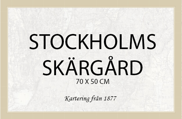 Stockholms Skärgård - affisch Stockholms Skärgård - affisch