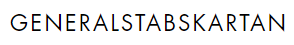 GENERALSTABSKARTAN