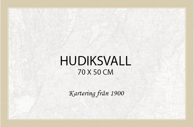 Hudiksvall  - affisch