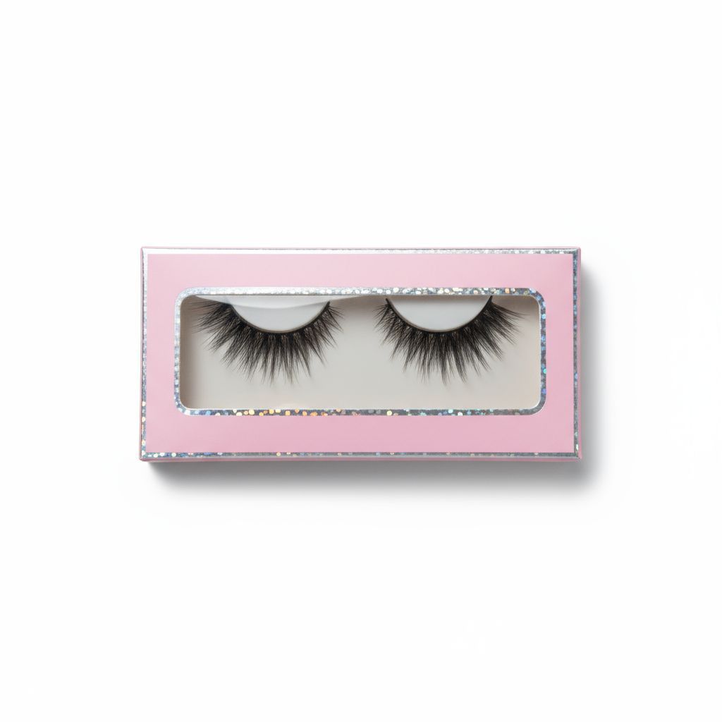 Conjunto de cílios + caixa