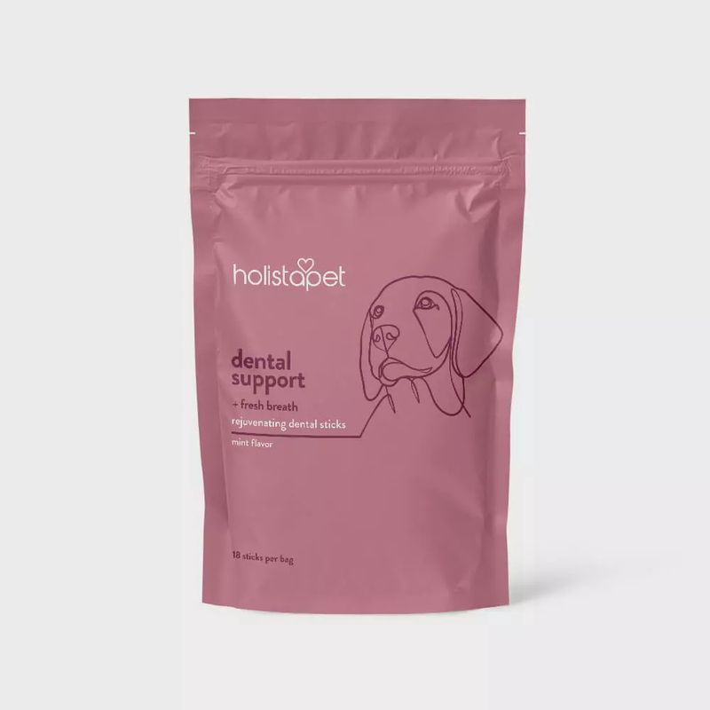 Holistapet Dental Support &amp; Fresh Breath Sticks for Dogs