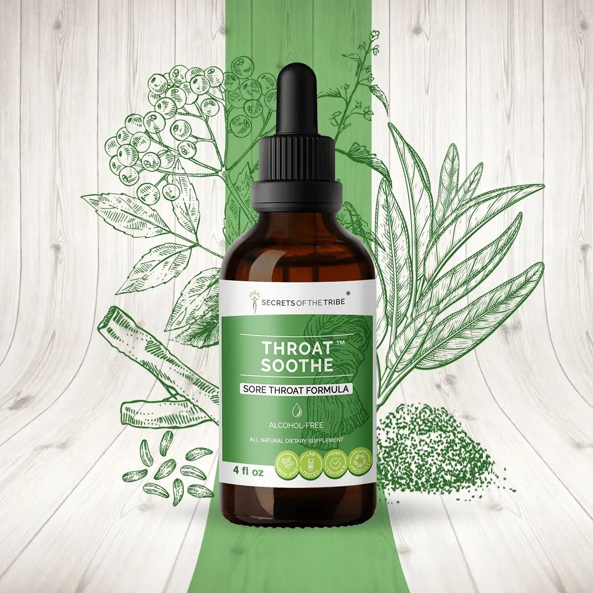 Secrets of the tribe/Throat Soothe Tincture