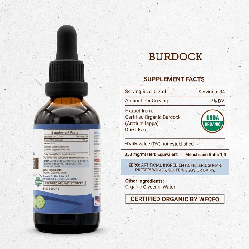 Secrets of the tribe/Burdock Tincture