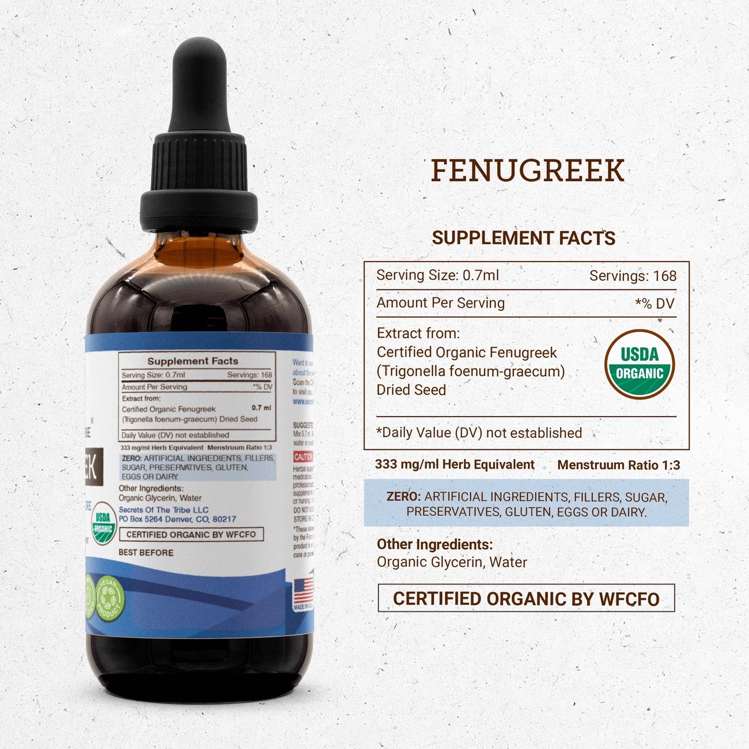 Secrets of the tribe/Fenugreek Tincture