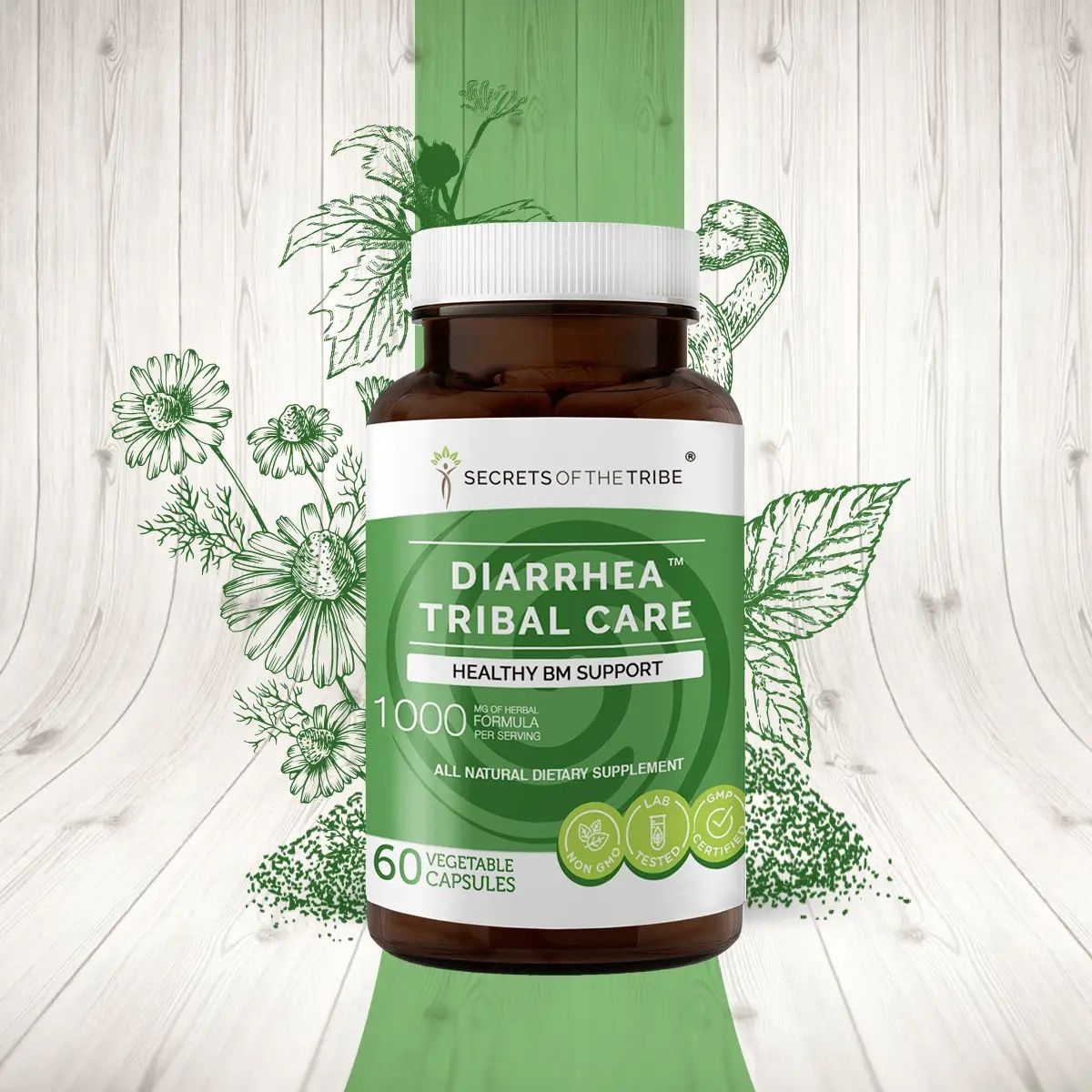 Secrets of the tribe/Diarrhea tribal care  120cps