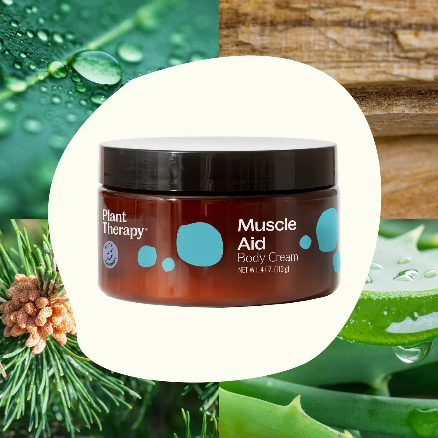 Plant therapy/Muscle aid body cream 4oz