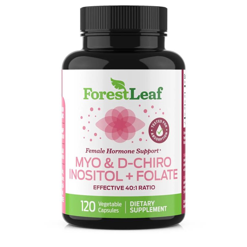 Forest Leaf Myo &amp; D-Chiro inositol 120ct