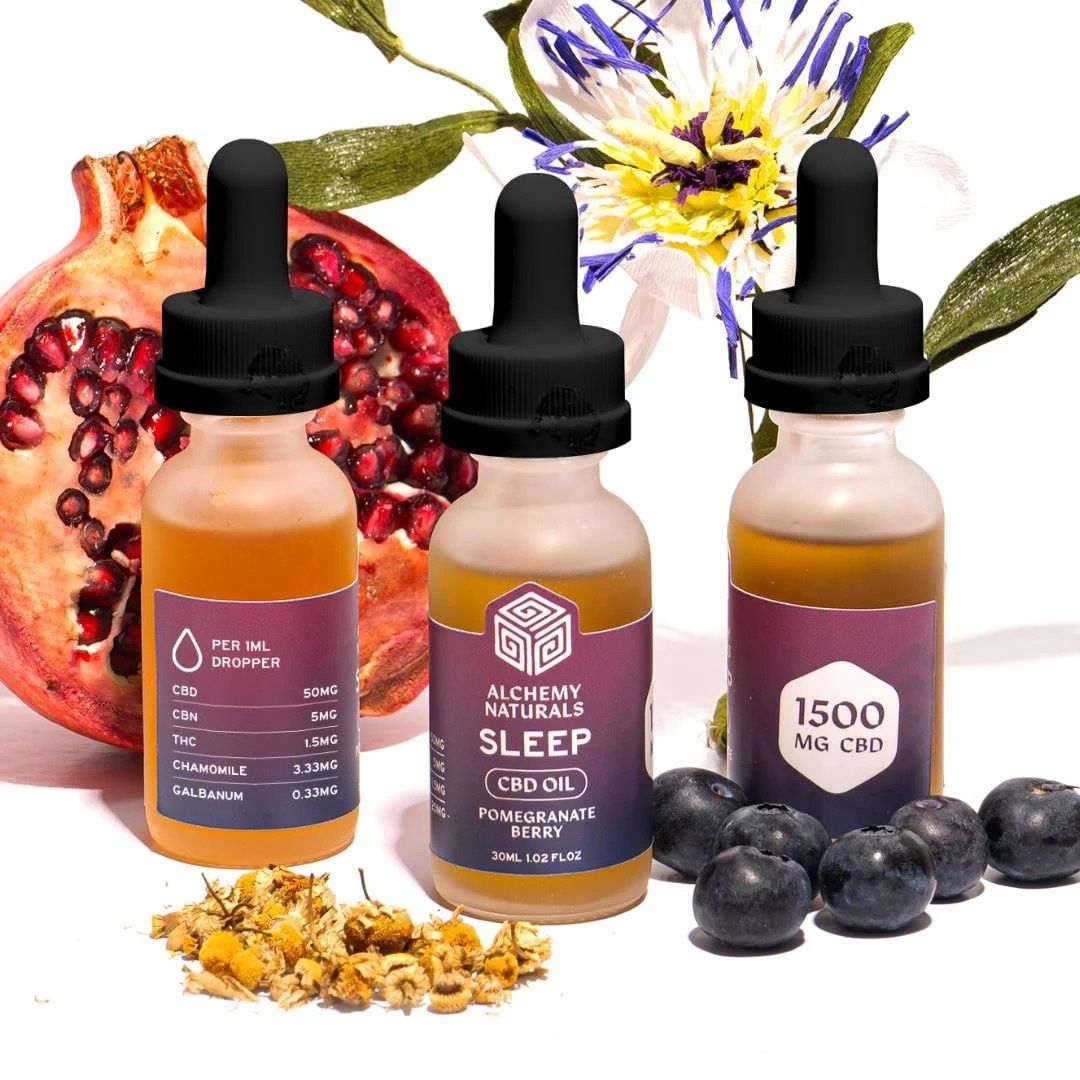 Alchemy Naturals CBD Oil 1500mg, Effect: Sleep