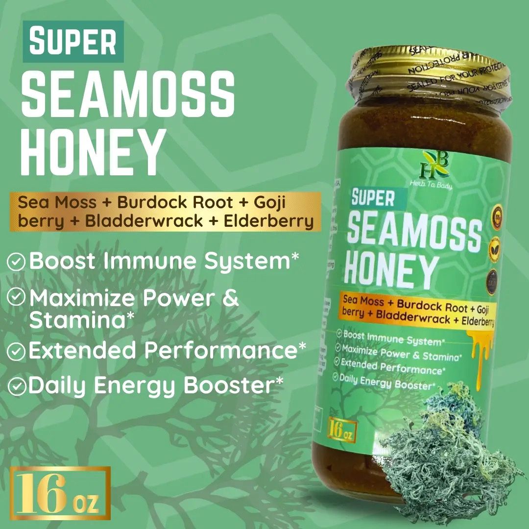 Herb to Body Super Seamoss Honey