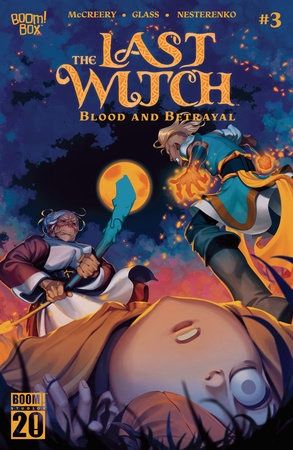 The Last Witch: Blood &amp; Betrayal #3 A Main (Dressed, Glass)
