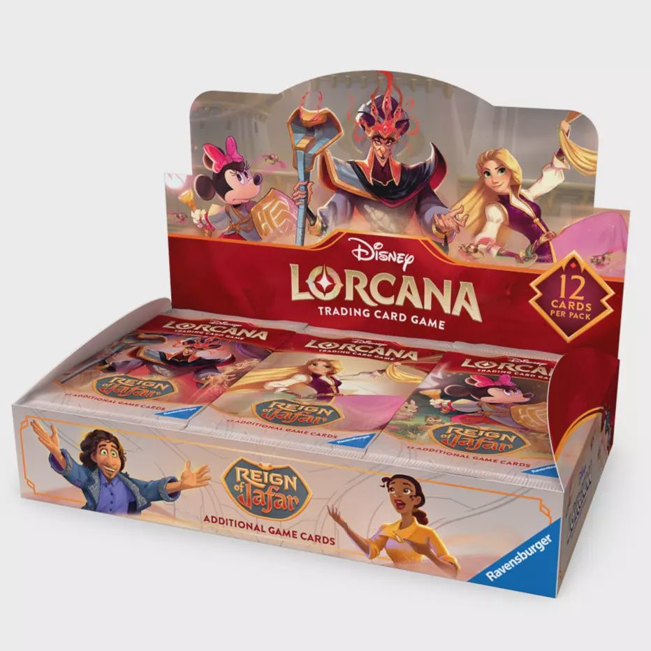 Disney Lorcana  Reign of Jafar Trading Card Game - 24 Booster Packs