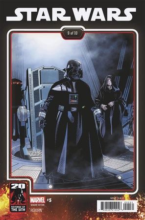 STAR WARS #5 CHRIS SPROUSE REVENGE OF THE SITH 20TH ANNIVERSARY VARIANT