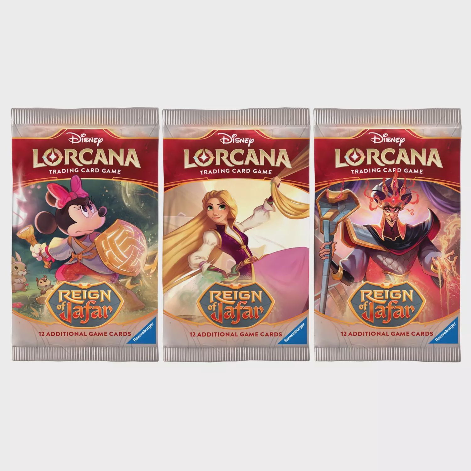 Disney Lorcana Reign of Jafar Trading Card Game - Single 12 Card Booster Pack