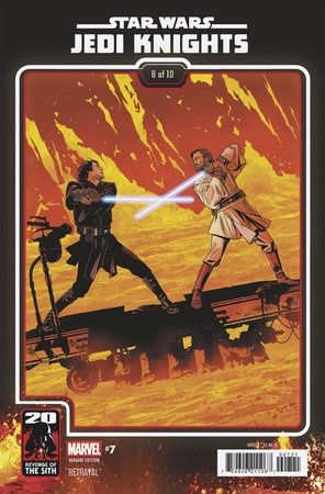 STAR WARS: JEDI KNIGHTS #7 CHRIS SPROUSE REVENGE OF THE SITH 20TH ANNIVERSARY VARIANT