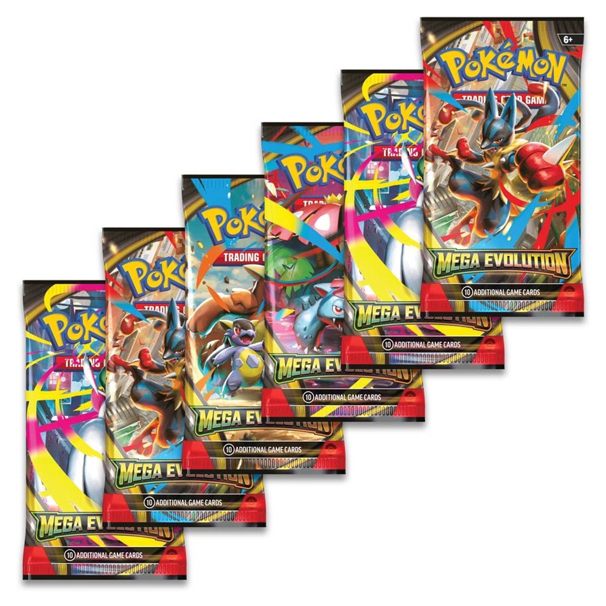 Pokémon TCG: Mega Evolution 1: Booster Pack (10 Cards)