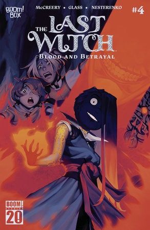 The Last Witch: Blood &amp; Betrayal #4 A Main (Dressed, Glass)