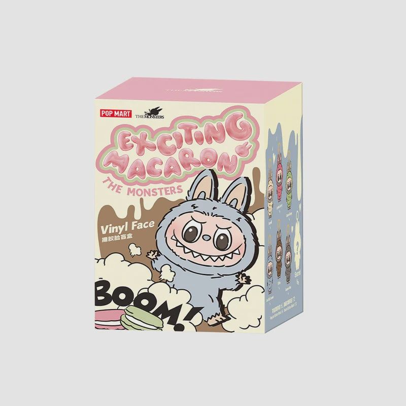 Pop Mart The Monsters Exciting Macaron Vinyl Face Blind Box