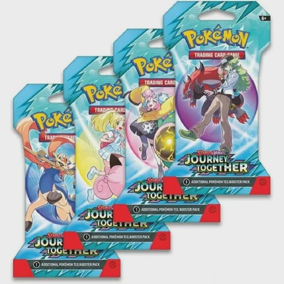 Pokémon Scarlet &amp; Violet Journey Together Sleeved Booster Pack