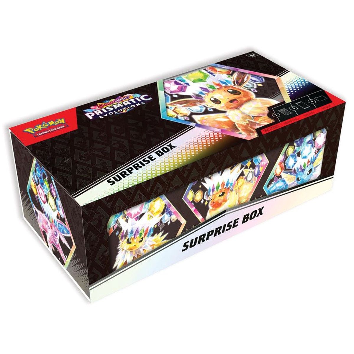 Pokémon Scarlet &amp; Violet Prismatic Evolutions Surprise Box