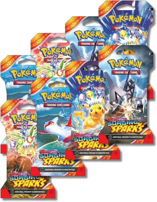 Pokémon Scarlet &amp; Violet Surging Sparks Sleeved Booster Pack
