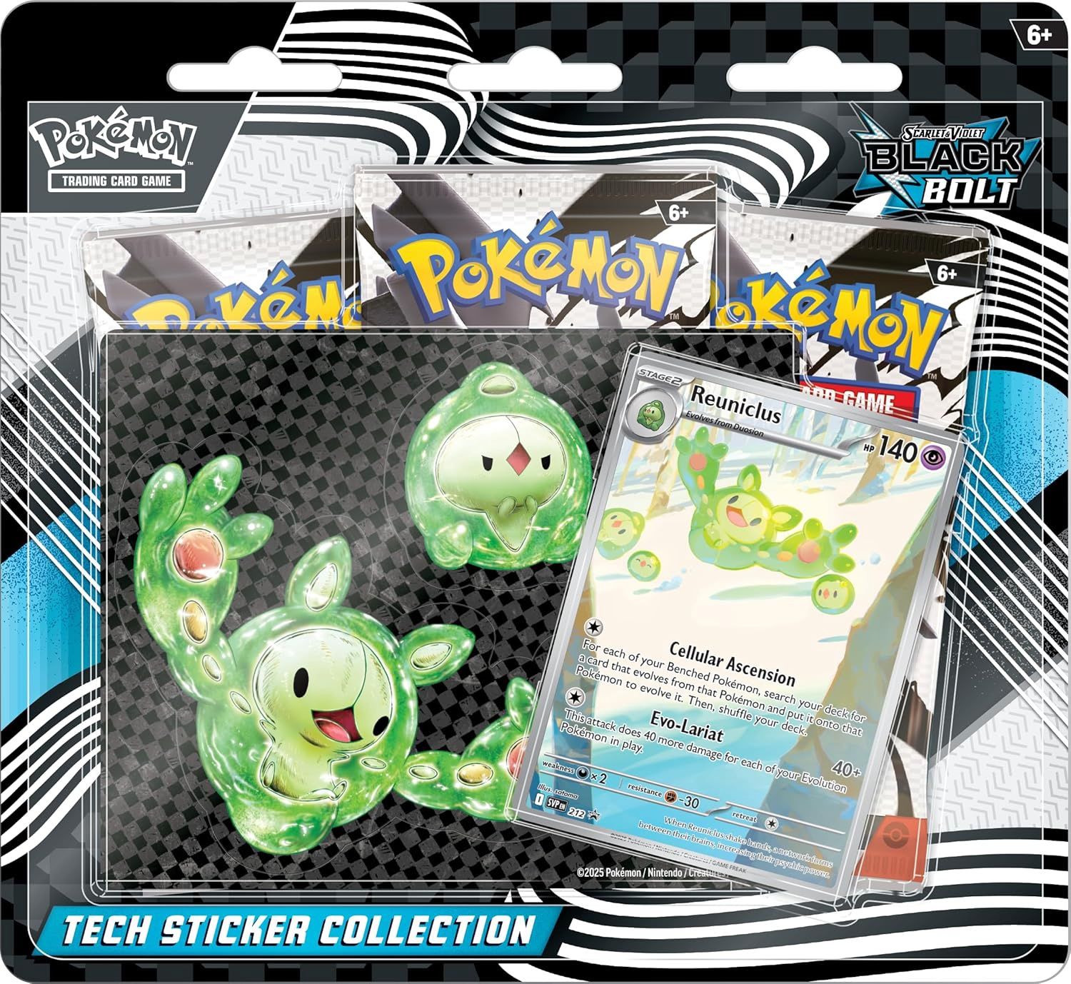 Pokémon White Flare Tech Sticker Collection