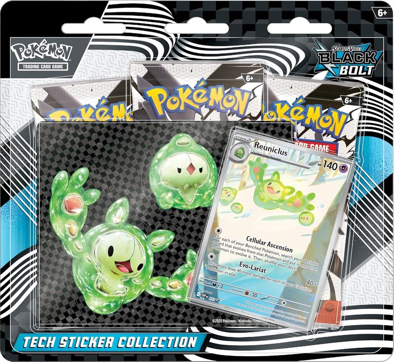 Pokémon White Flare Tech Sticker Collection
