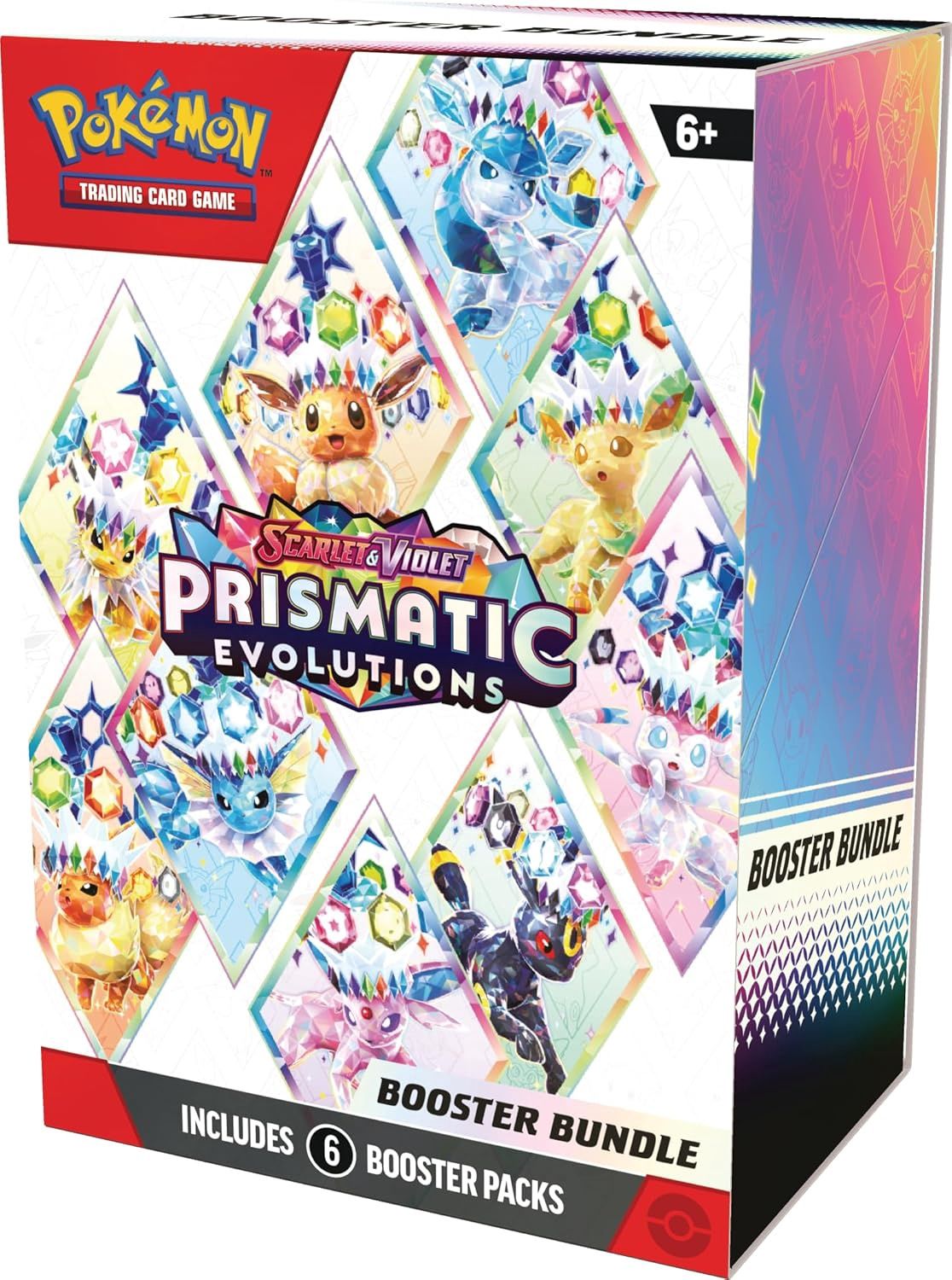 Pokémon TCG: Scarlet &amp; Violet Prismatic Evolutions Booster Bundle