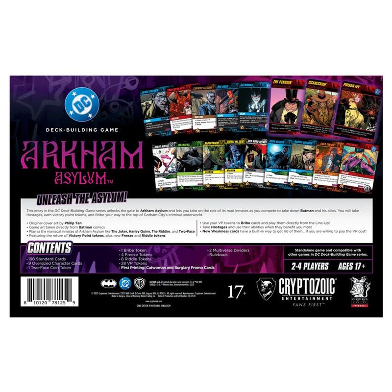 DC Deck-Building Game: Arkham Asylum