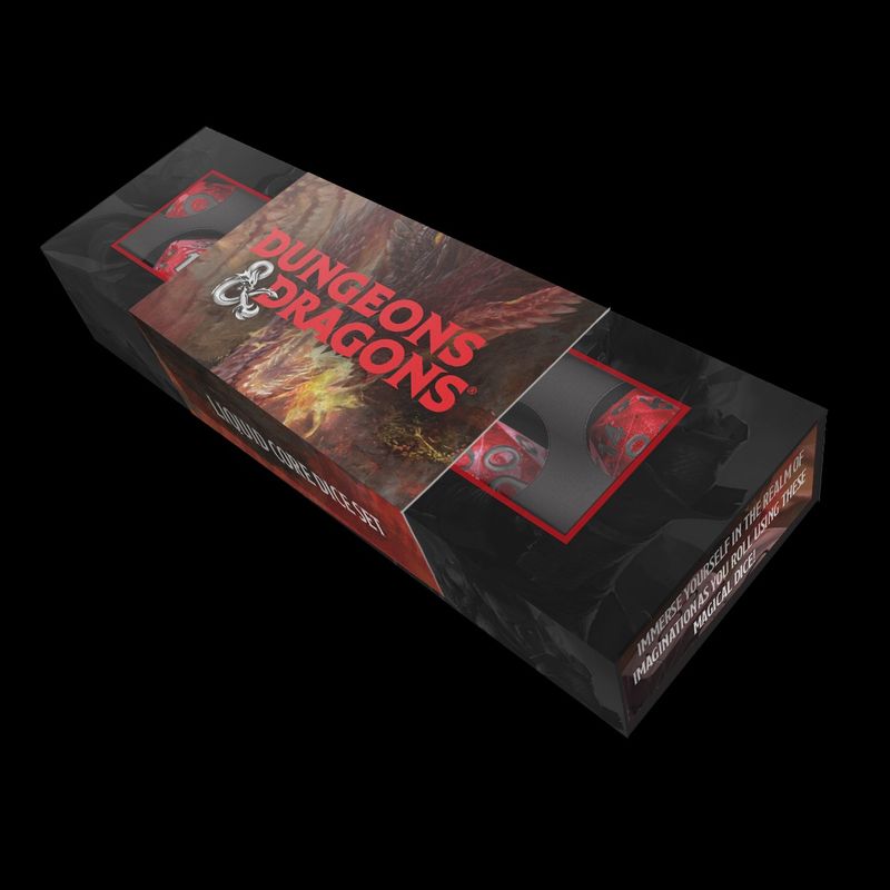 Dungeons &amp; Dragons Liquid Core Dice Set