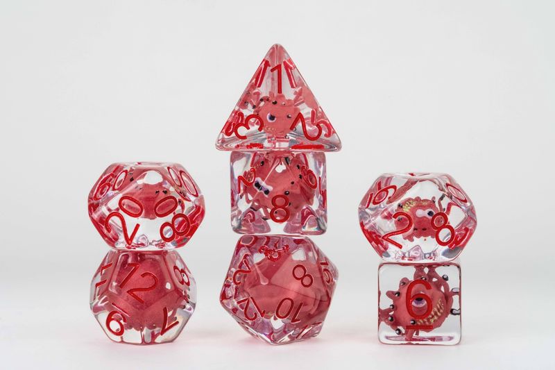 Dungeons &amp; Dragons Beholder Resin Dice Set