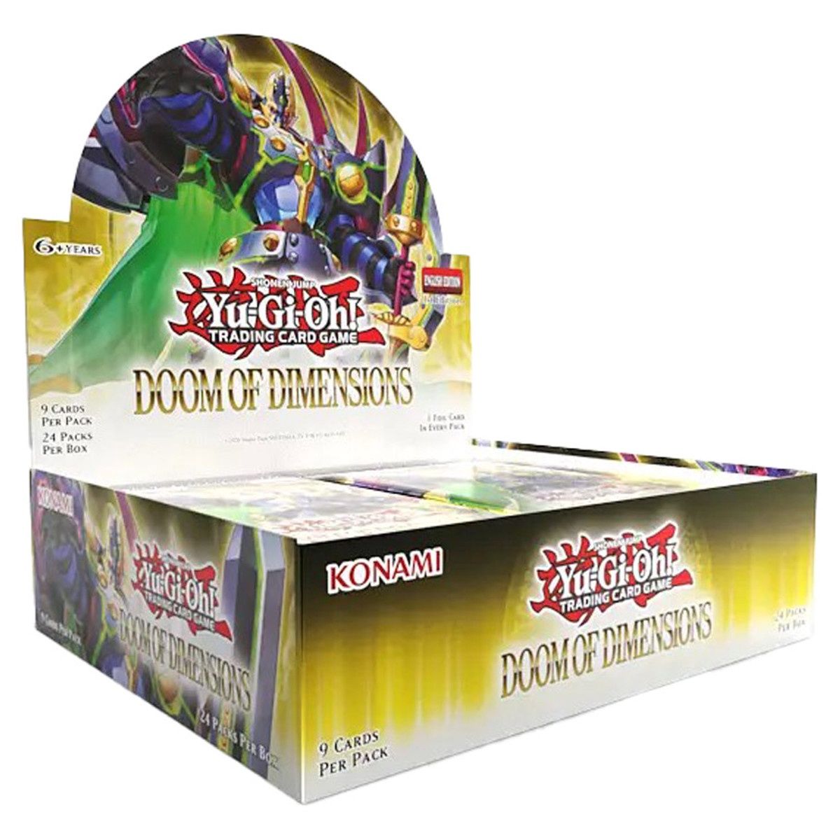 Yu-Gi-Oh!: Doom of Dimensions Booster Pack with 9 cards