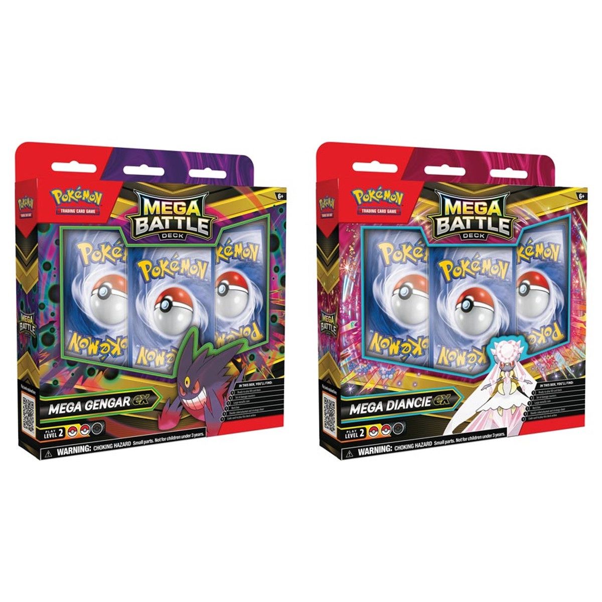 Pokémon TCG: Mega Battle Deck - Mega Gengar ex &amp; Mega Diancie ex
