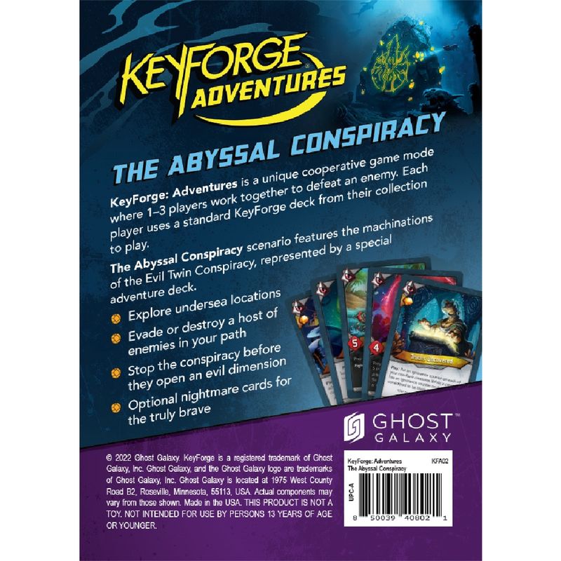 Keyforge Adventures: The Abyssal Conspiracy