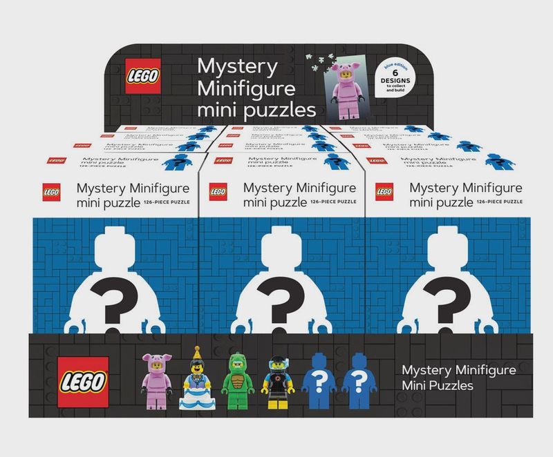 Lego Mystery Minifigure Puzzles Blue Edition